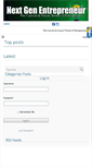 Mobile Screenshot of nextgenentrepreneur.com